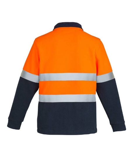 Picture of Syzmik, Mens Hi Vis Fleece Jumper - Hoop Taped